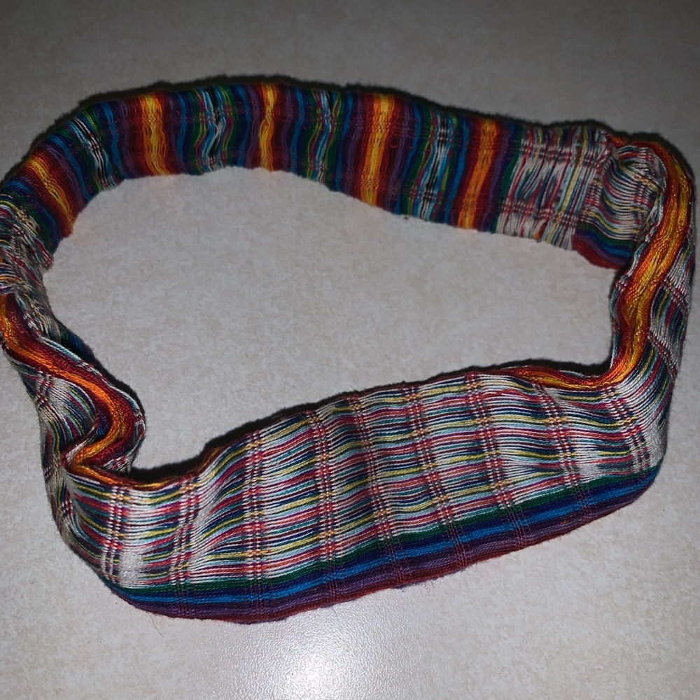 Colorful headband made in Mexico!